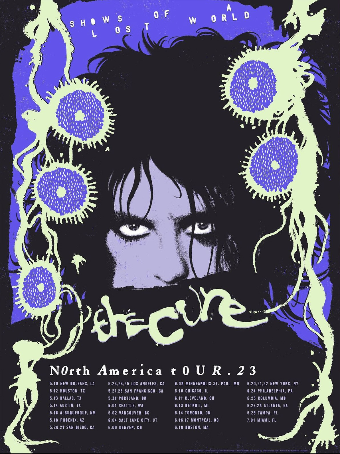 north america tour the cure