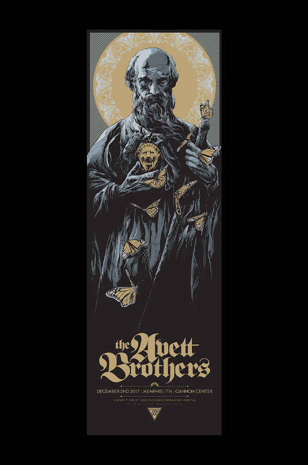 Avett Bros Memphis 2017_SCALED
