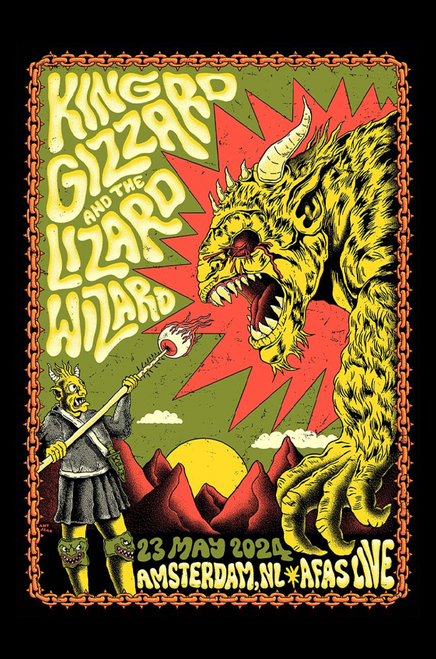 King Gizz amsterdam 2024_SCALED