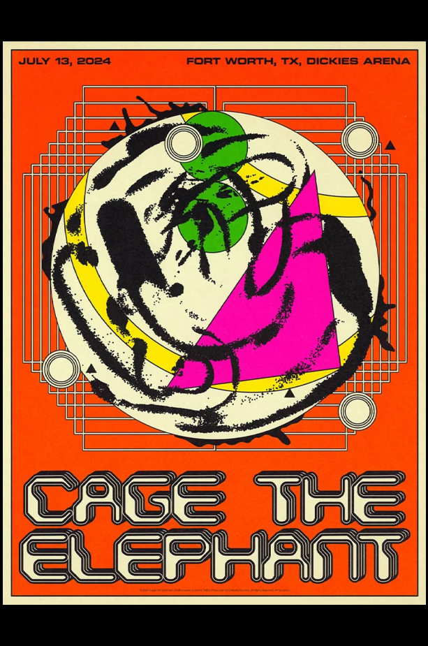 Cage the Elephant Ft. Worth TX 2024_SCALED