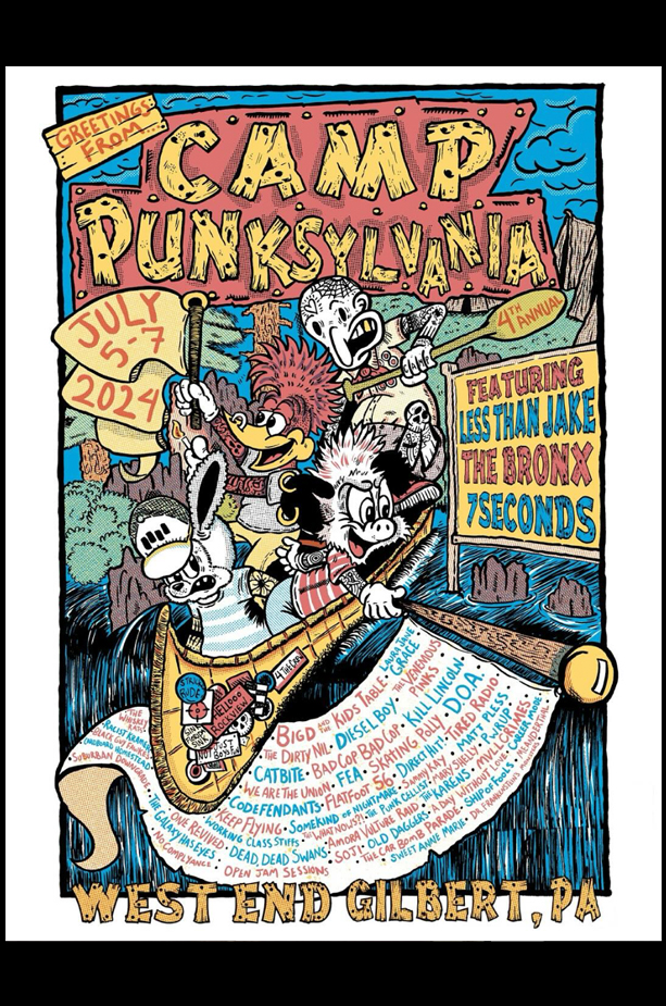 Camp Punksylvania West End Gilbert PA 2024_SCALED
