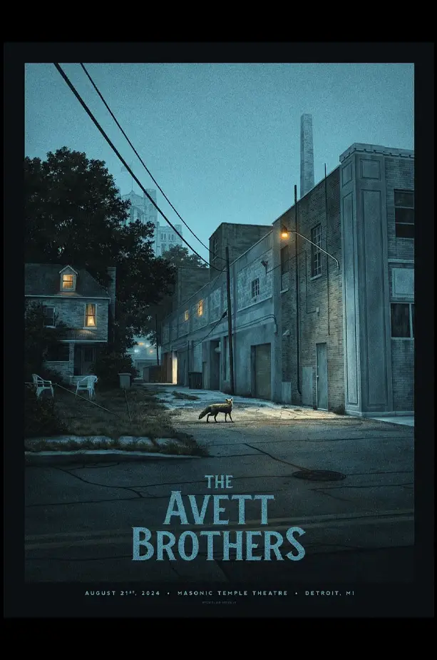 Avett Bros Detroit MI 2024_SCALED