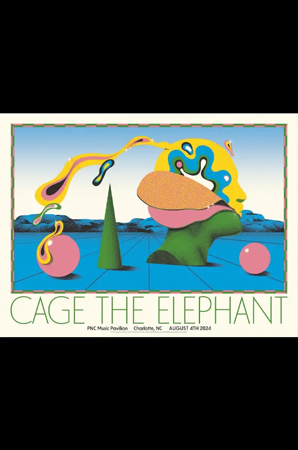 Cage the Elephant Charlotte NC 2024_SCALED