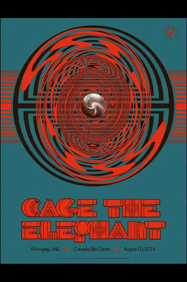 Cage the Elephant Winnipeg, MB 2024_SCALED