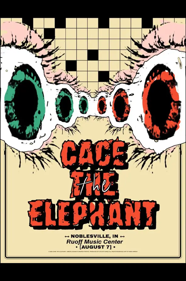 Cage the elephant Noblesville, IN 2024_SCALED