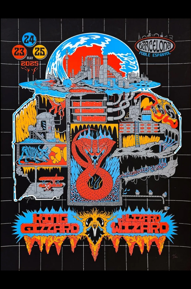 King Gizz Barcelona 2025_SCALED