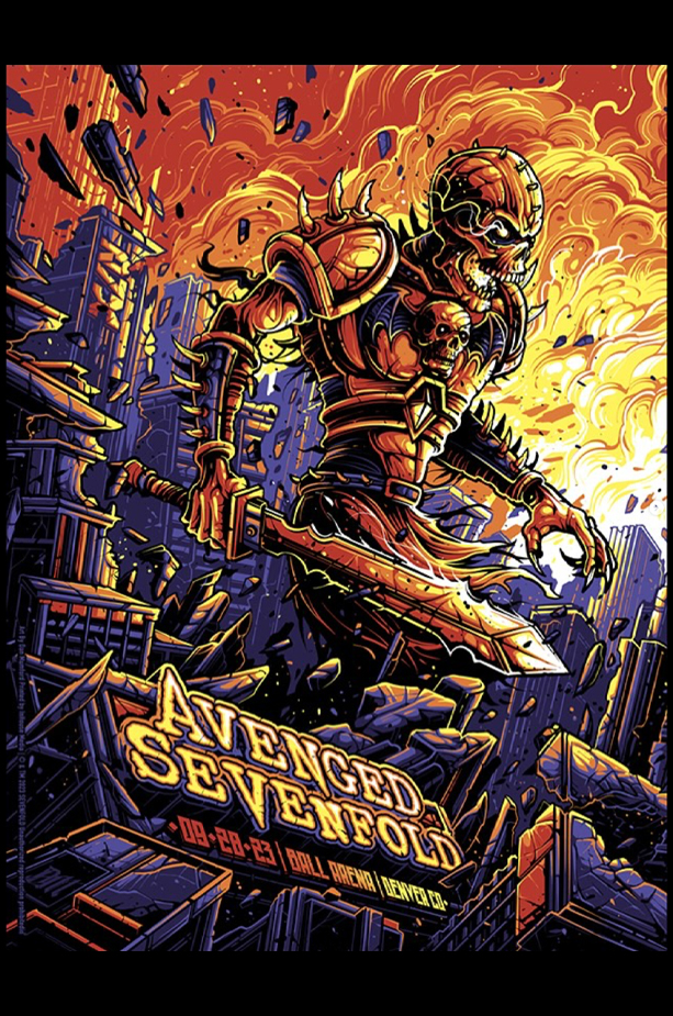 Avenged Sevenfold Denver CO 2023_SCALED