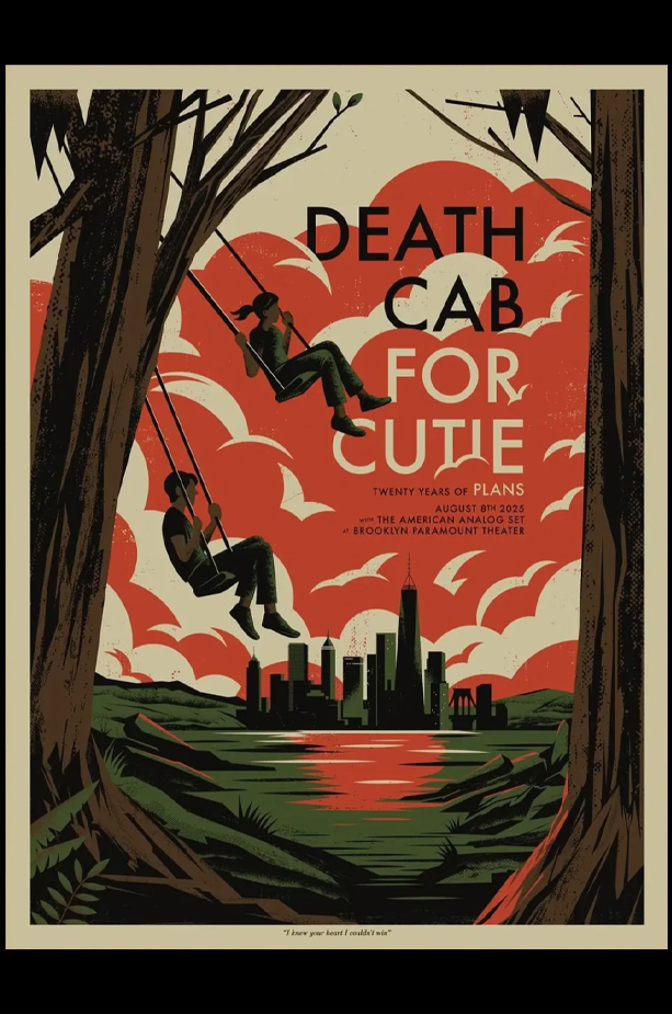 Death Cab Brooklyn NY 2025 Night 1_S ALED