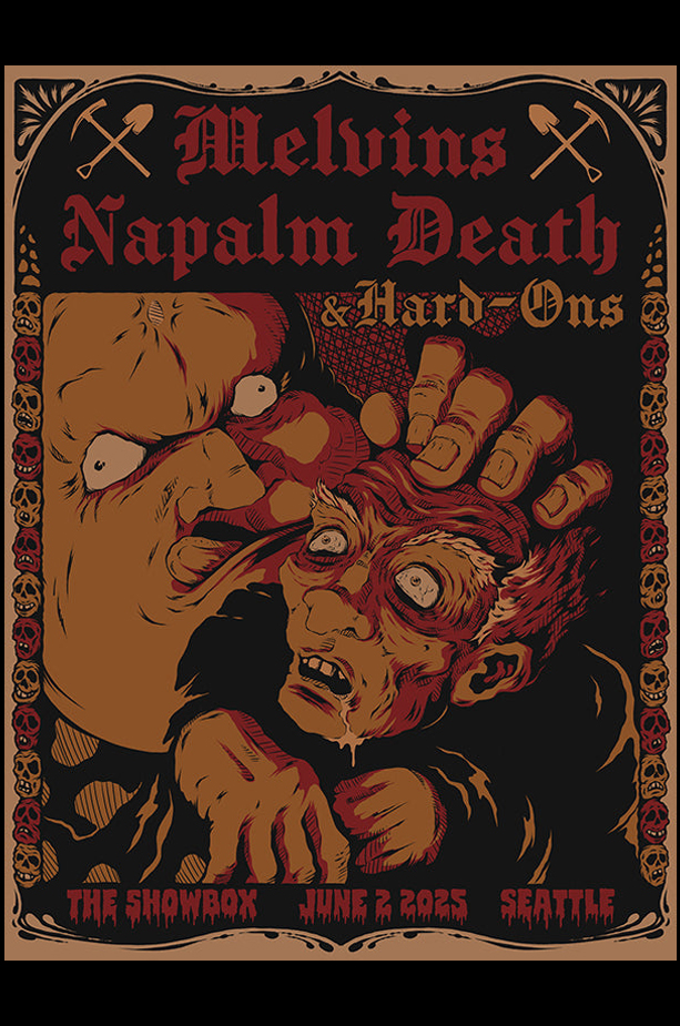 Melvins and Napalm Death Seattle 2025 Night 2_SCALED