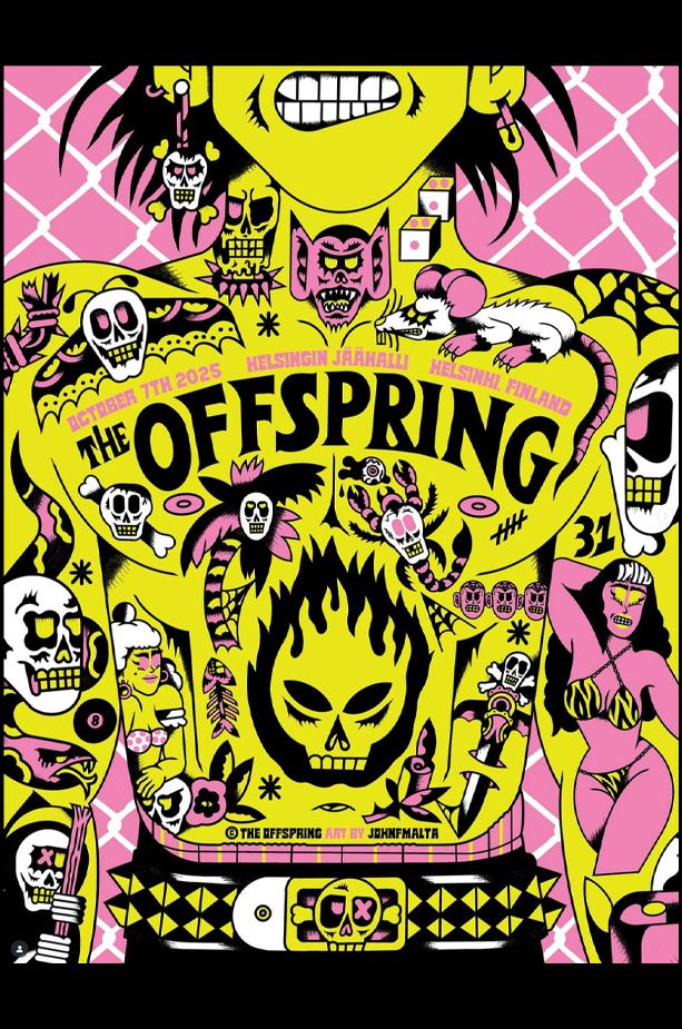 The Offspring Helsinki Finland 2025_SCALED