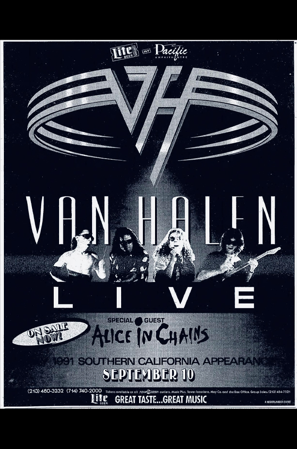 Van Halen Costa Mesa, CA 1991_Night 1_SCALED