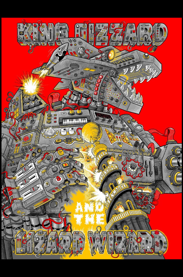 King Gizz Copenhagen denmark 2025_SCALED