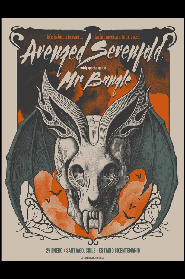 Avenged Sevenfold with Mr. Bungle Santiago, Chile 2026_SCALED