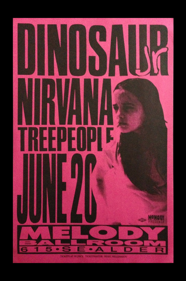 Dinosaur Jr & Nirvana Portland OR 1991_SCALED