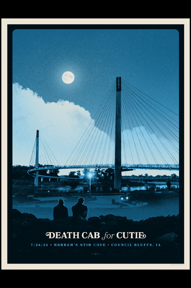 Death Cab for Cutie council Bluffs IA 2026_SCALED