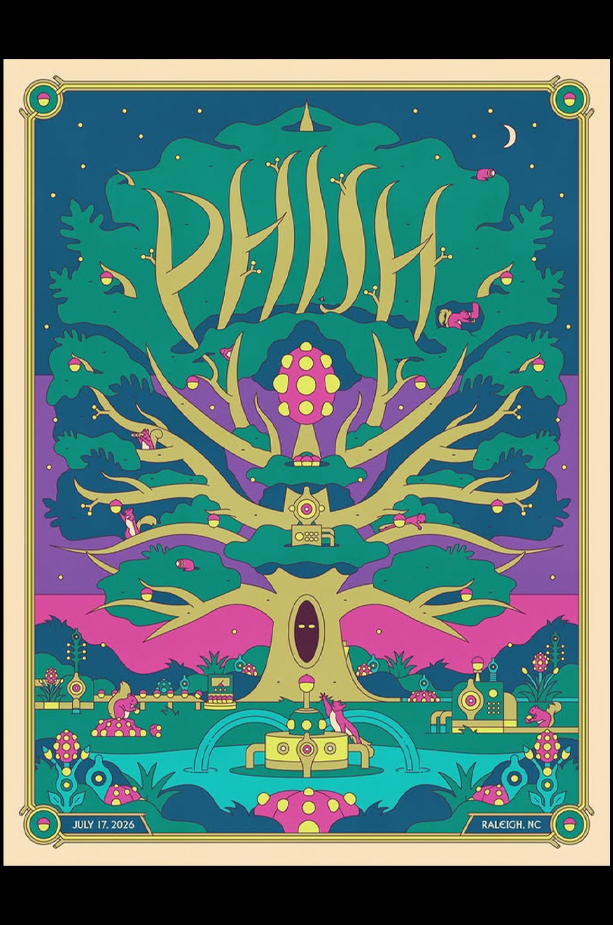 Phish Raleigh, NC 2026_SCALED