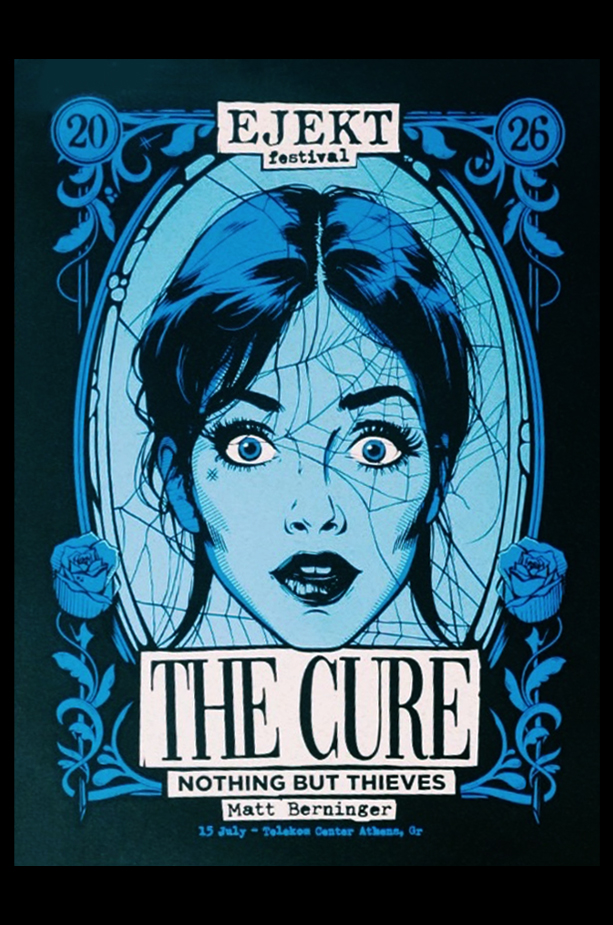 The Cure Athens Greece 2026_