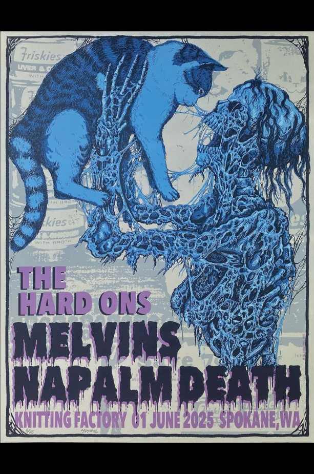 Melvins & Napalm Death Spokane WA 2025_SCALED