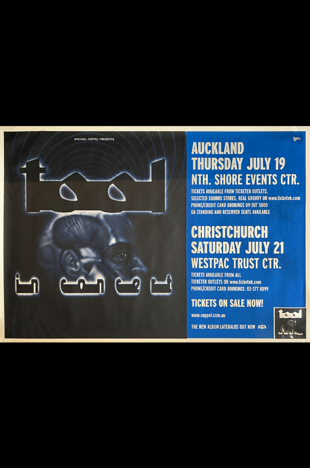 Tool Auckland & Christchurch New Zealand 2001_SCALED