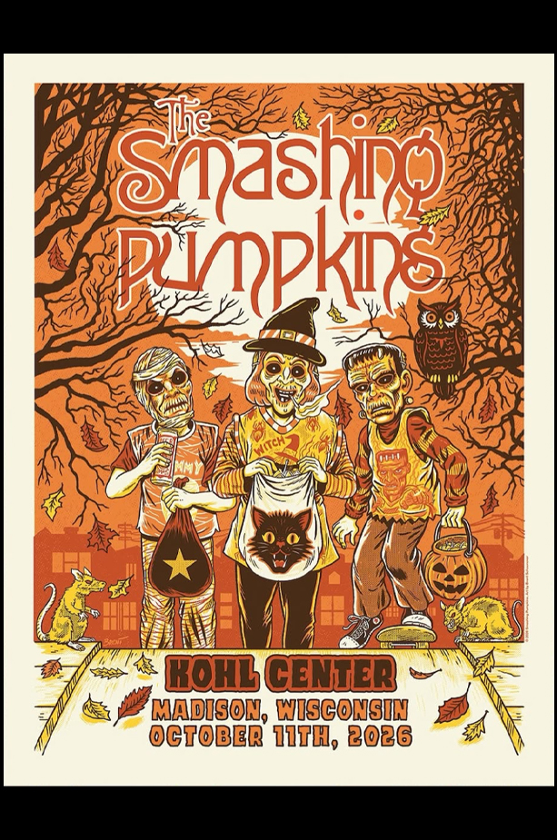 The smashing Pumpkins Madison WI 2026_SCALED