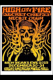 High on Fire & Secret Chiefs SFO CA 2025_SCALED